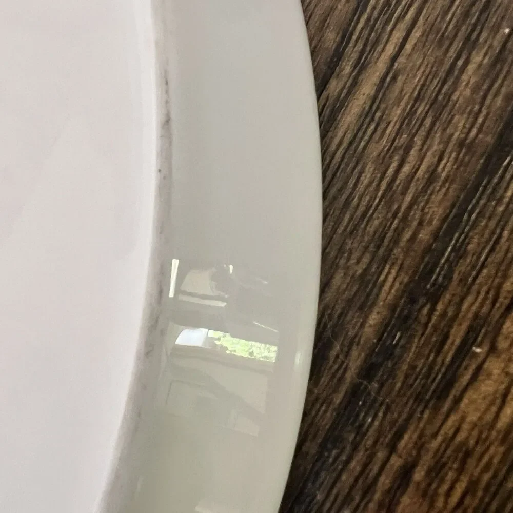 5 Crate & Barrel CB2 White Dinner Plates 10” round